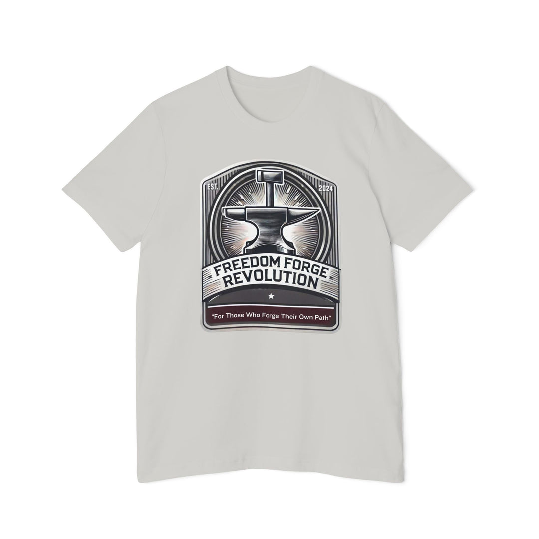 American Made Hammer And Anvil - Unisex T-Shirt/ Freedom Forge Revolution