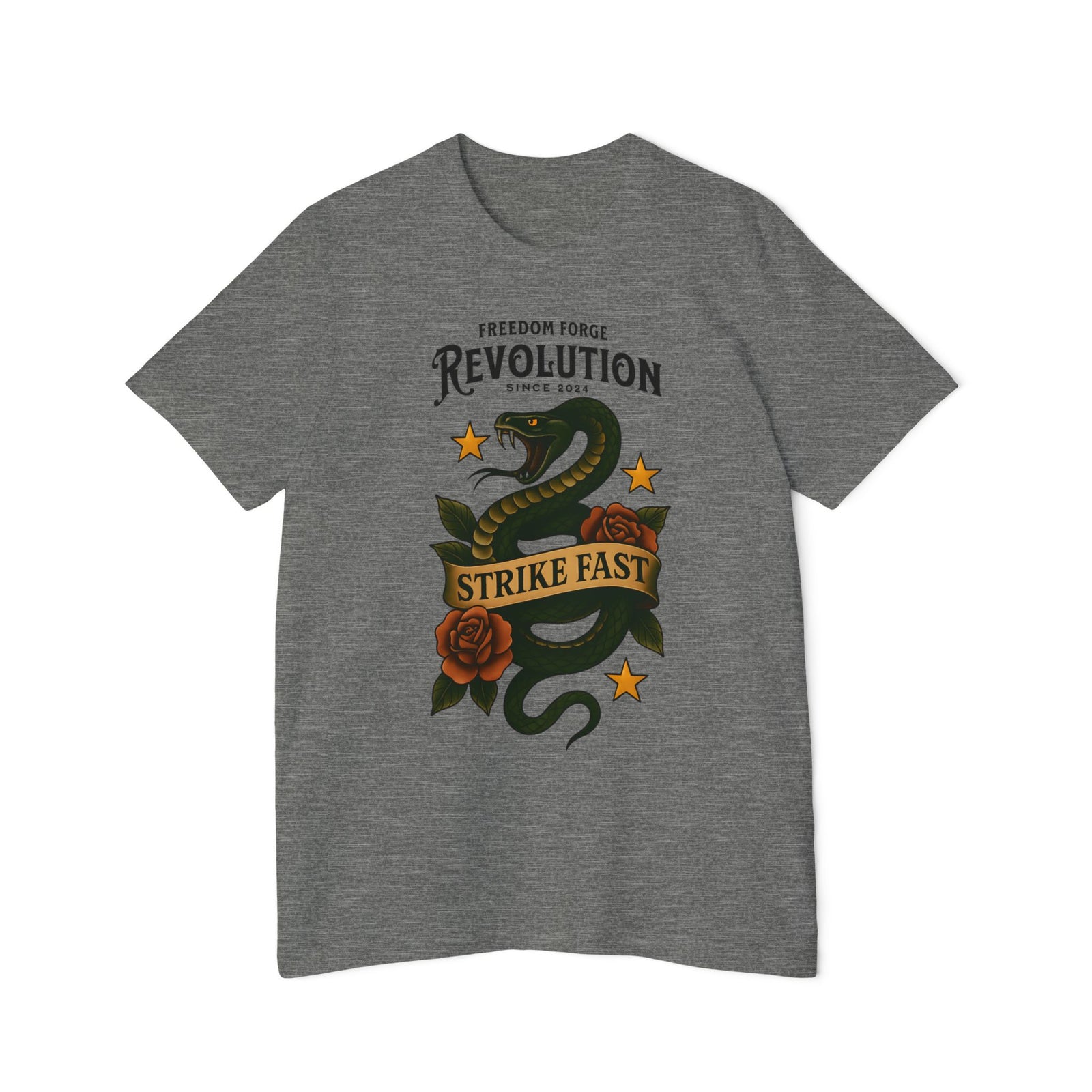 American Made Strike Fast - Unisex T-Shirt/ Freedom Forge Revolution