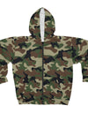 American Made Camo Unisex Zip Hoodie - All Over Prints/ Freedom Forge Revolution