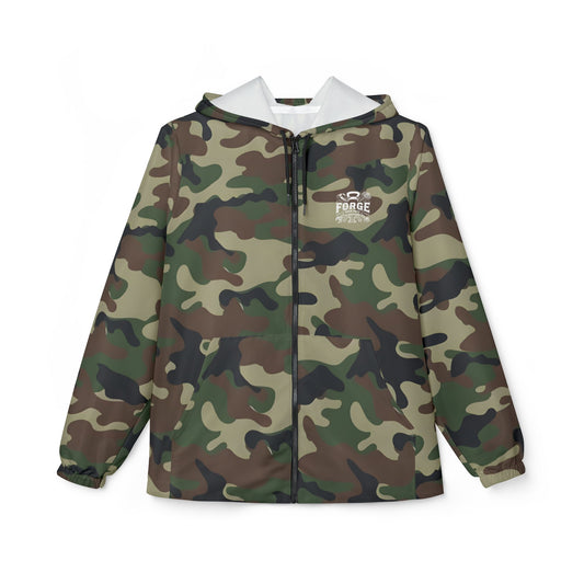 Camo Copy of Freedom Forge Revolution Windbreaker Jacket - Embrace Your Path