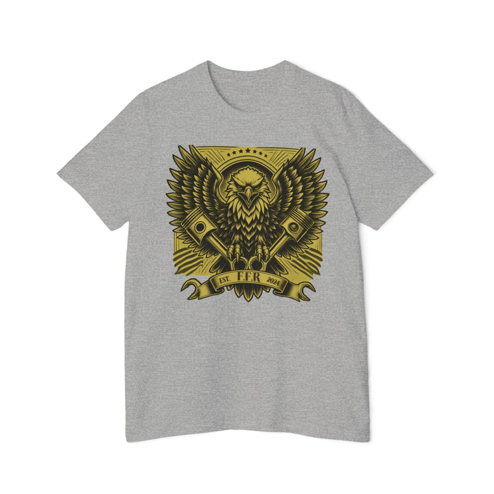 American Made Eagle And Pistons - Unisex T-Shirt/ Freedom Forge Revolution