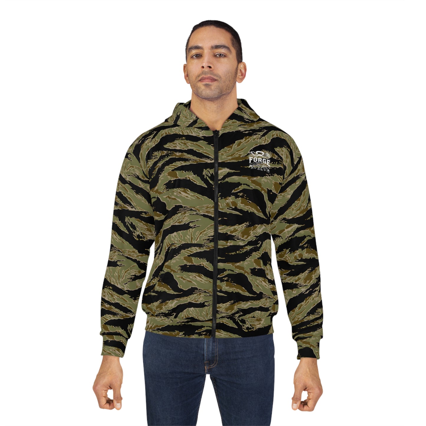 Unisex Zip Hoodie - Freedom Forge Revolution