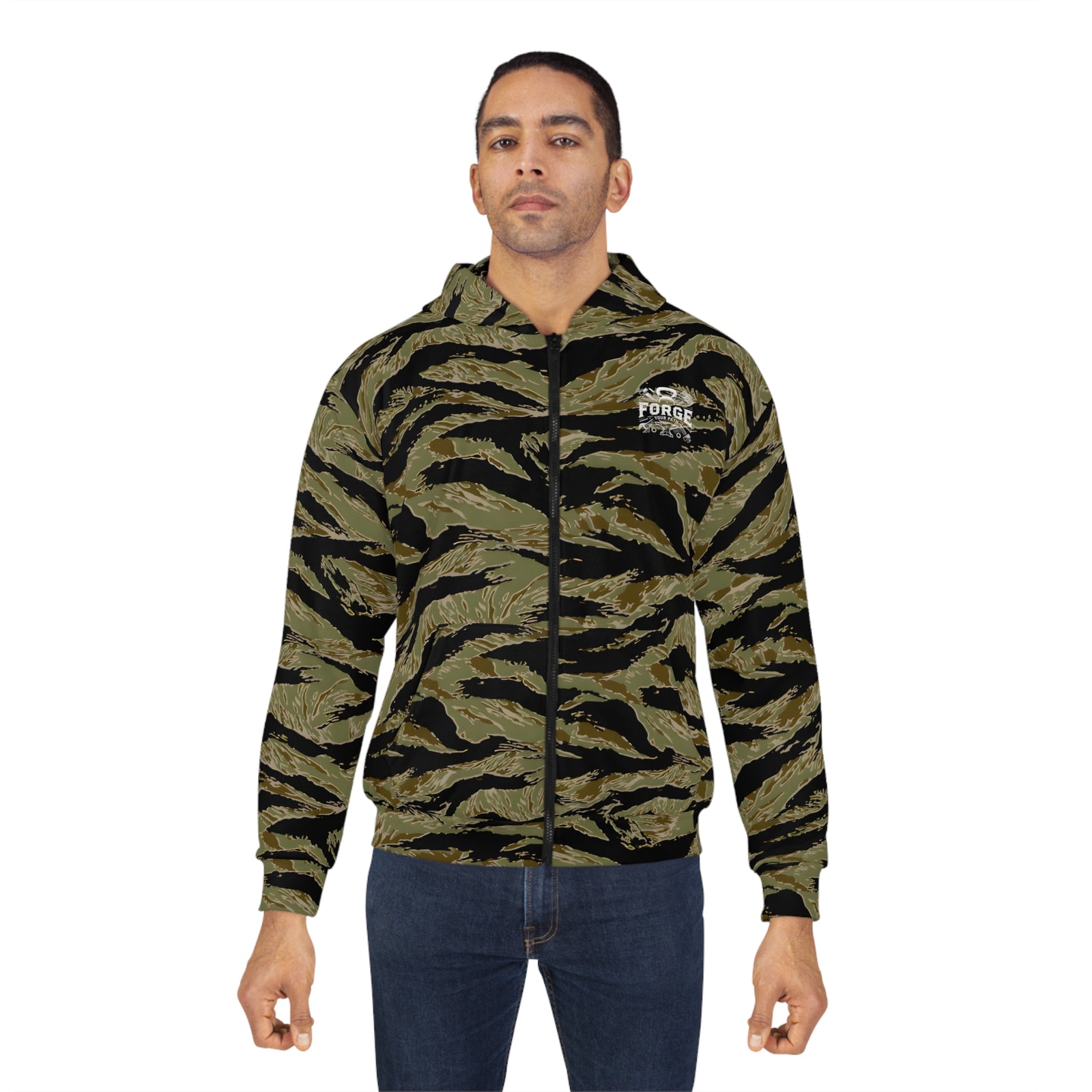 American Made Unisex Zip Hoodie - Freedom Forge Revolution - Hoodies and Pullovers/ Freedom Forge Revolution