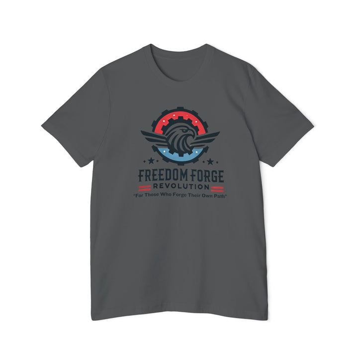 American Made Eagle And Gear - Unisex T-Shirt/ Freedom Forge Revolution