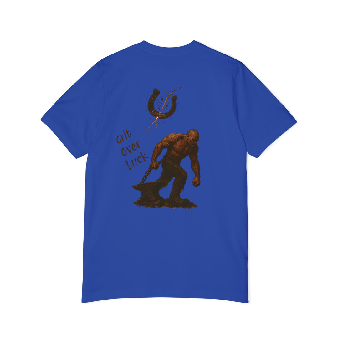American Made Grit Over Luck - Unisex T-Shirt/ Freedom Forge Revolution