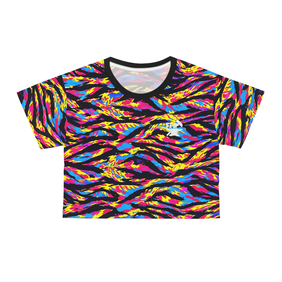 Crop Tee - Rad Tiger