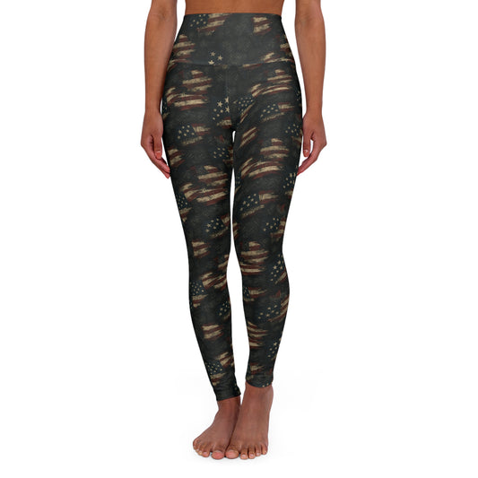 High Waisted Yoga Leggings - Grit And Steel