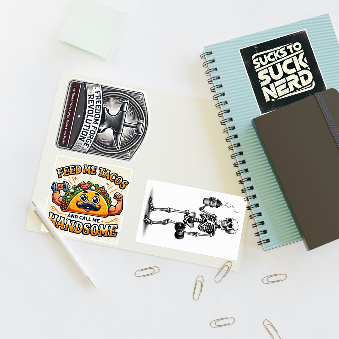 American Made Freedom Forge Revolution Sticker Sheet - Swag/ Freedom Forge Revolution