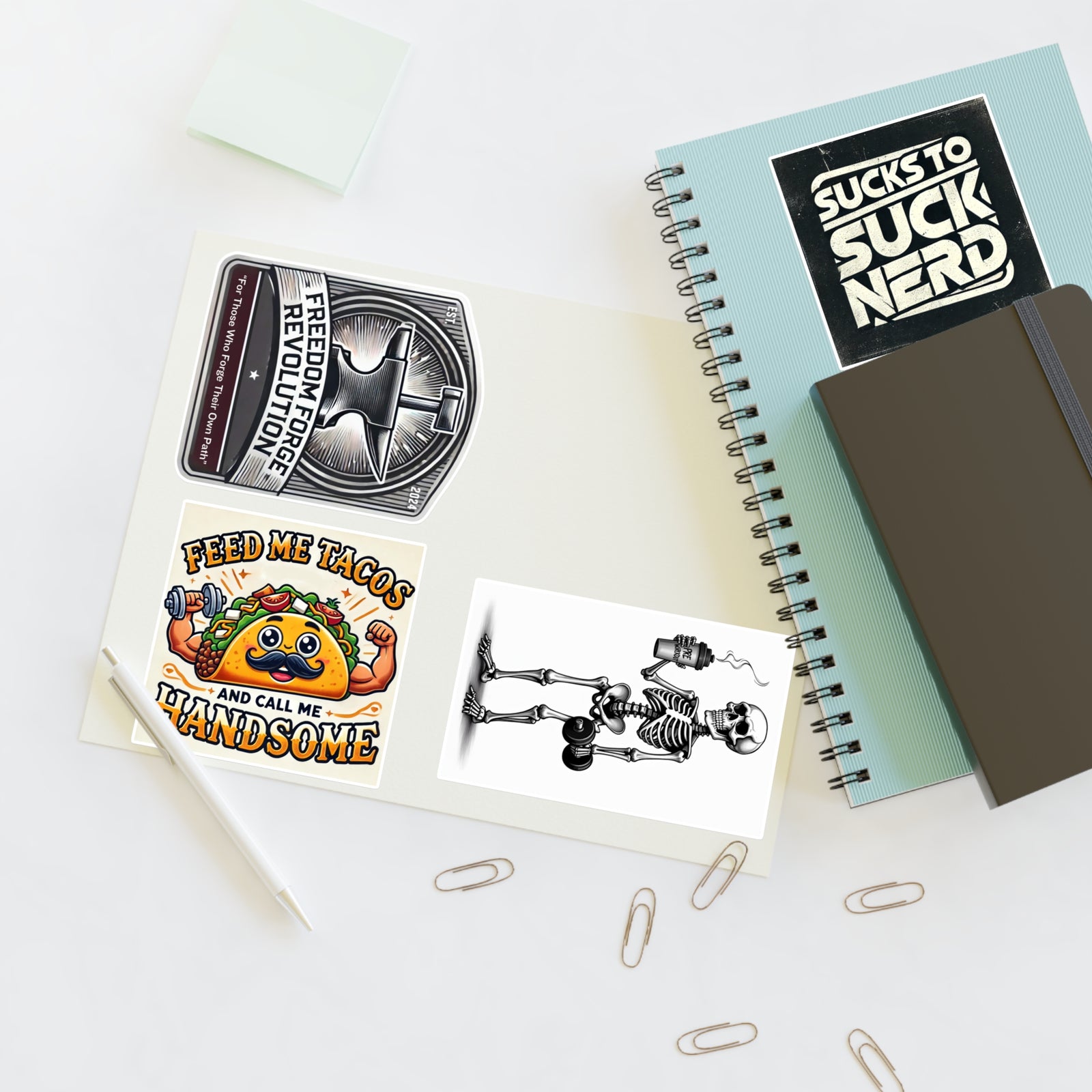 American Made Freedom Forge Revolution Sticker Sheet - Swag/ Freedom Forge Revolution