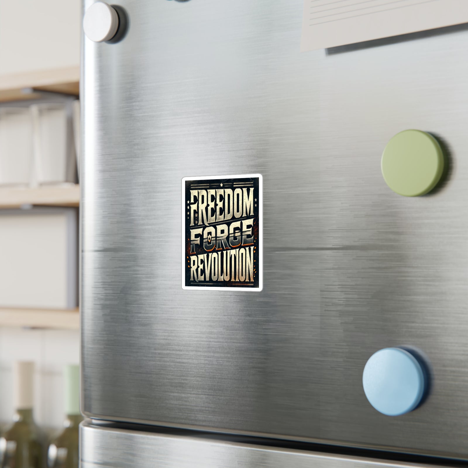 American Made Forged Sticker - Swag/ Freedom Forge Revolution