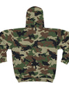 American Made Camo Unisex Zip Hoodie - All Over Prints/ Freedom Forge Revolution