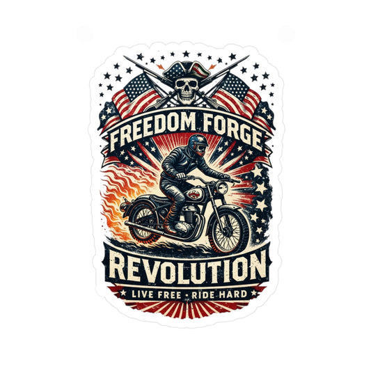 Live Free, Ride Hard Sticker