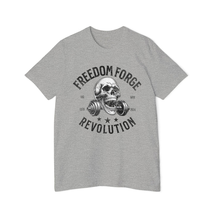 American Made Skull And Cross Plates - Unisex T-Shirt/ Freedom Forge Revolution