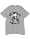 American Made Skull And Cross Plates - Unisex T-Shirt/ Freedom Forge Revolution