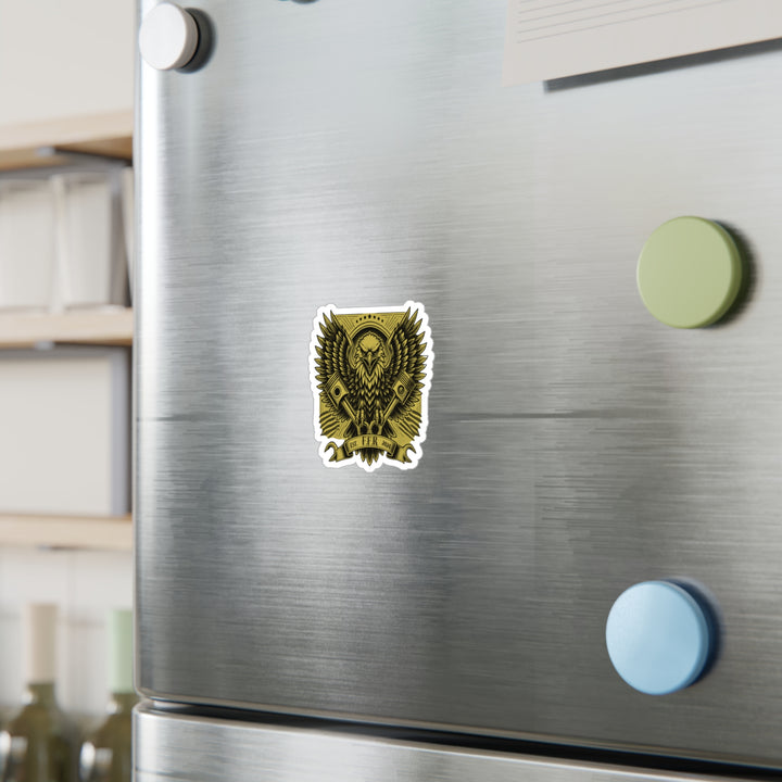 Eagle and Piston Sticker