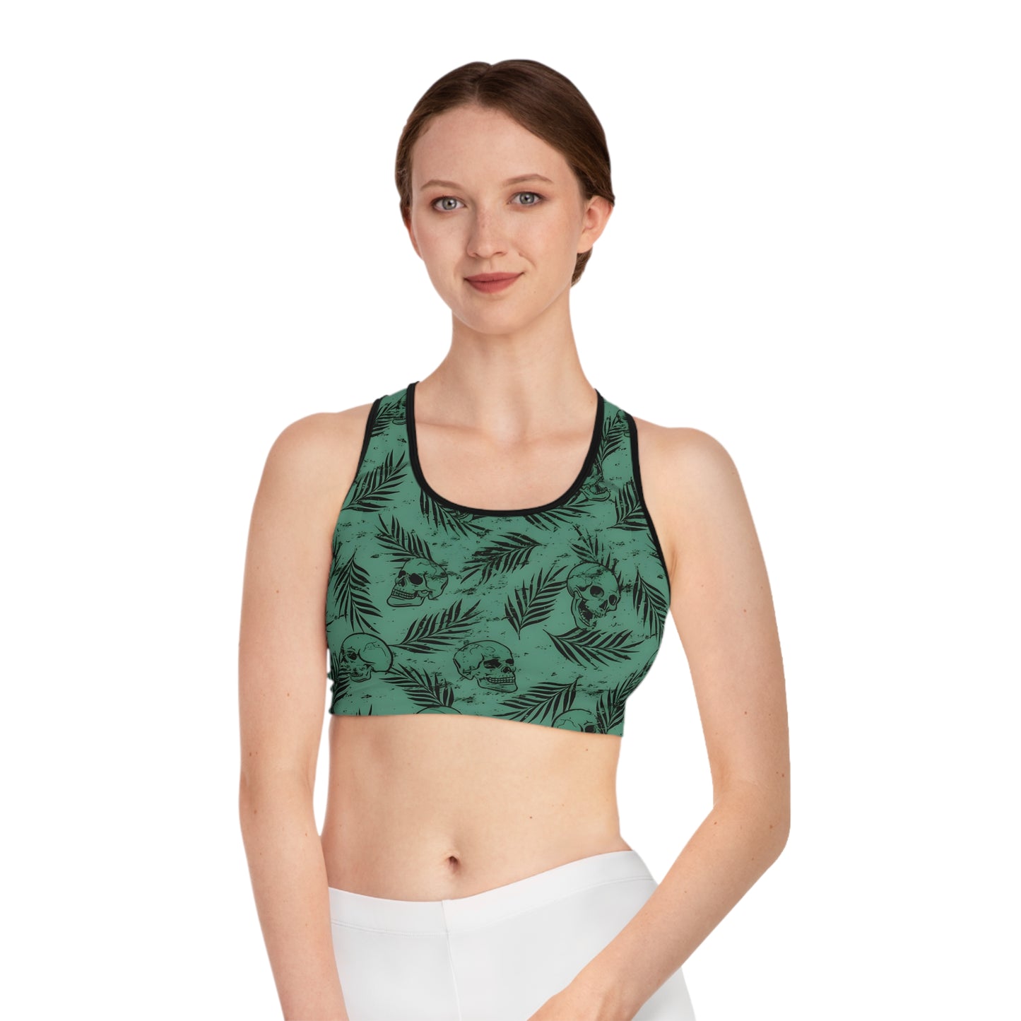 Empowering Graphic Sports Bra - Freedom for Revolution