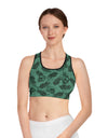 American Made Empowering Graphic Sports Bra - Freedom for Revolution - Women's top/ Freedom Forge Revolution