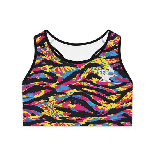 FFR Sports Bra - Rad Tiger Camo