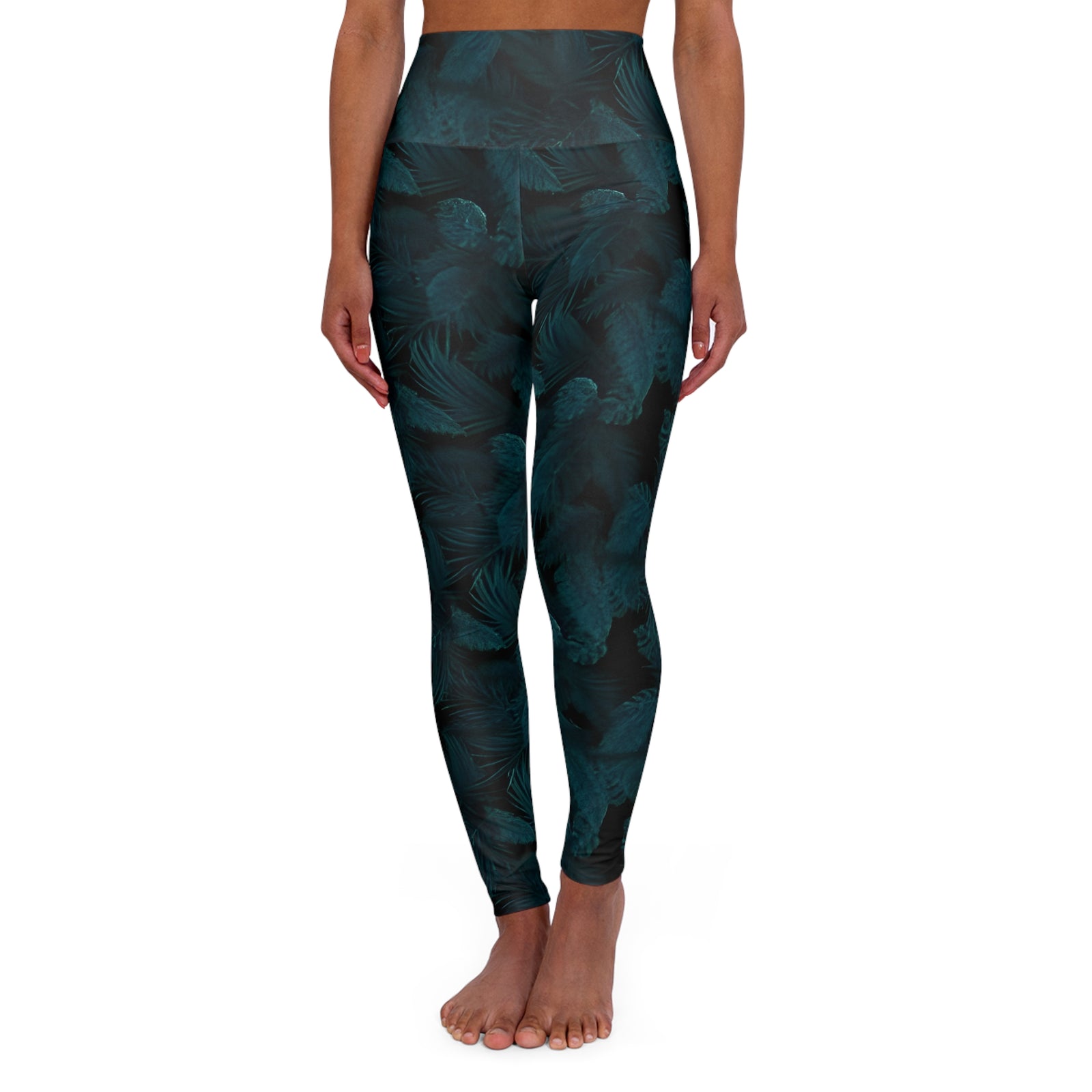 American Made Motivational High Waisted Yoga Leggings for Fitness Enthusiasts - Leggins/ Freedom Forge Revolution