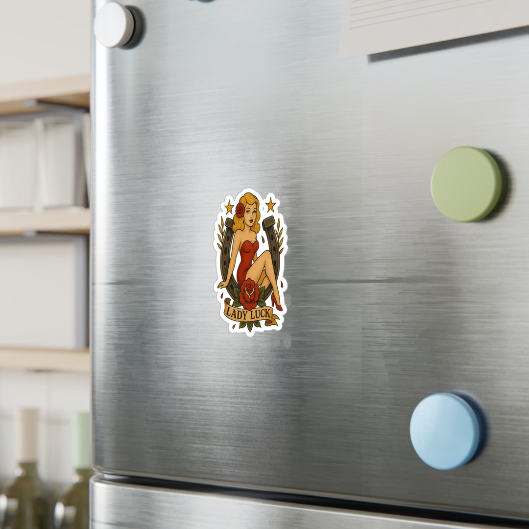 Lady Luck Sticker