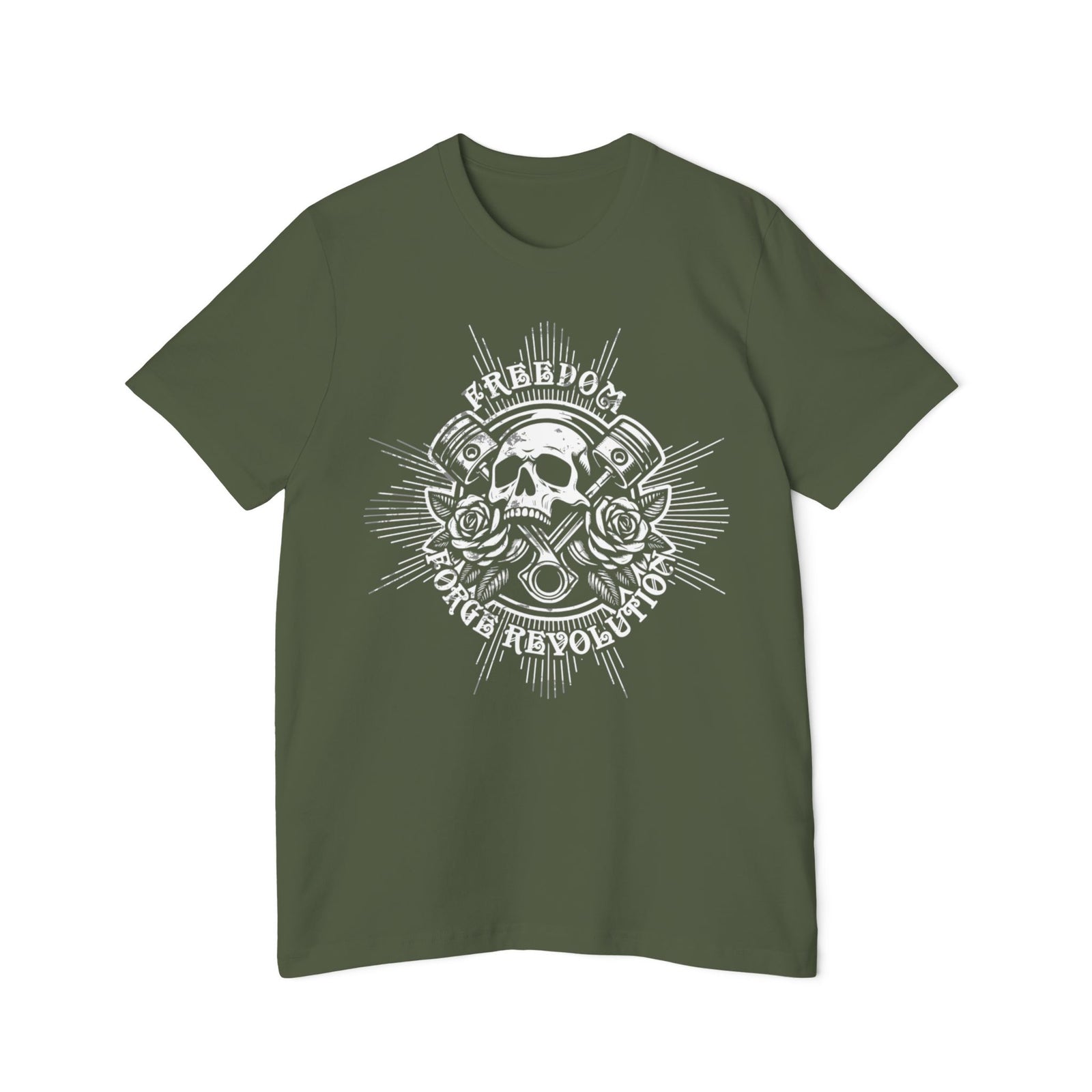 American Made Steel And Thorns - Unisex T-Shirt/ Freedom Forge Revolution