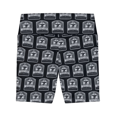 American Made Empowerment Women's Workout Shorts - Freedom Forge Revolution - Leggins/ Freedom Forge Revolution