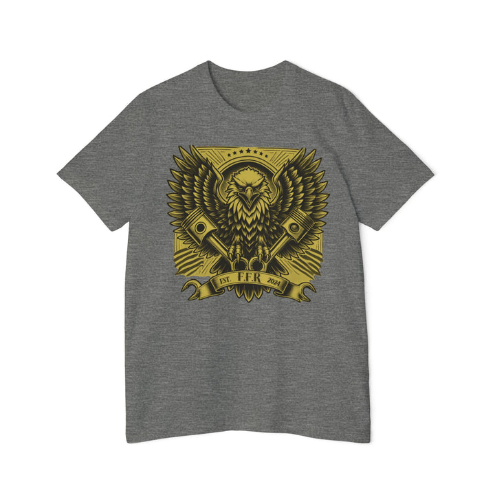 American Made Eagle And Pistons - Unisex T-Shirt/ Freedom Forge Revolution