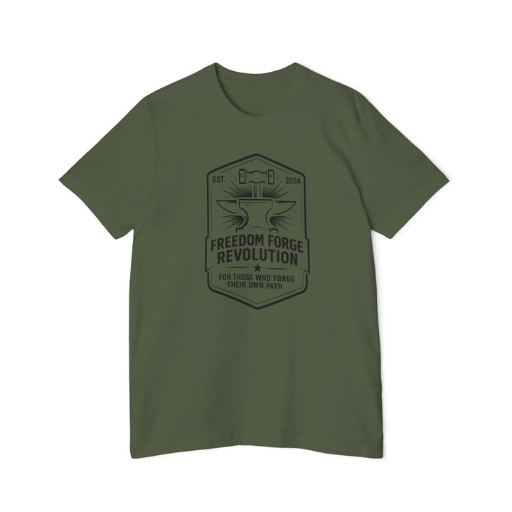 American Made Hammer and Anvil Variant - Unisex T-Shirt/ Freedom Forge Revolution