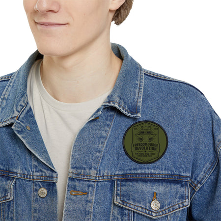 American Made Hammer and Anvil Variant Iron-On Patch - Accessories/ Freedom Forge Revolution
