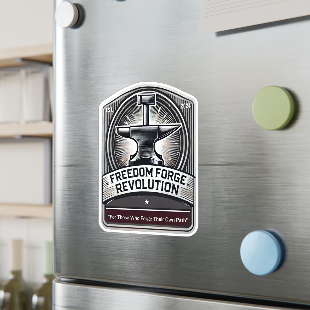 American Made Hammer and Anvil Sticker - Swag/ Freedom Forge Revolution
