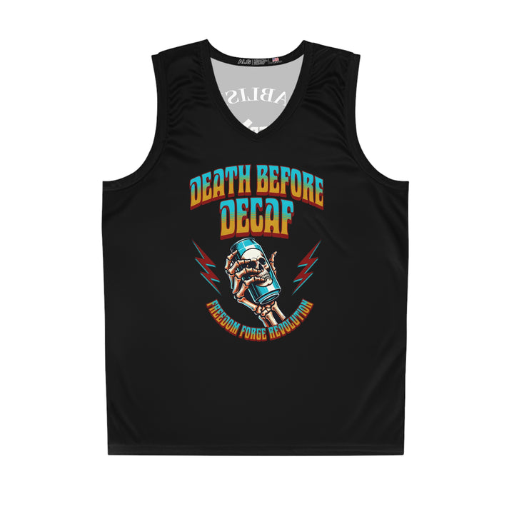 American Made Death Before Decaf Performance Jersey - Jersey/ Freedom Forge Revolution