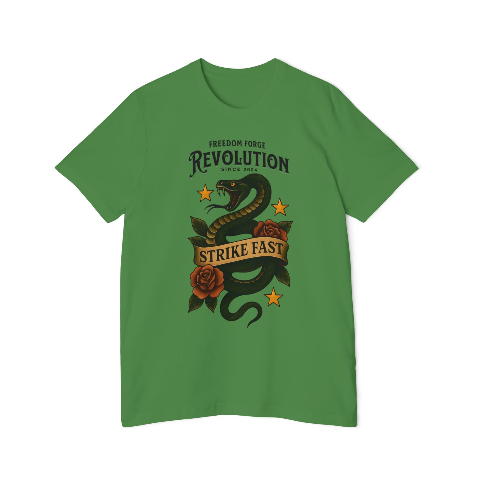 American Made Strike Fast - Unisex T-Shirt/ Freedom Forge Revolution