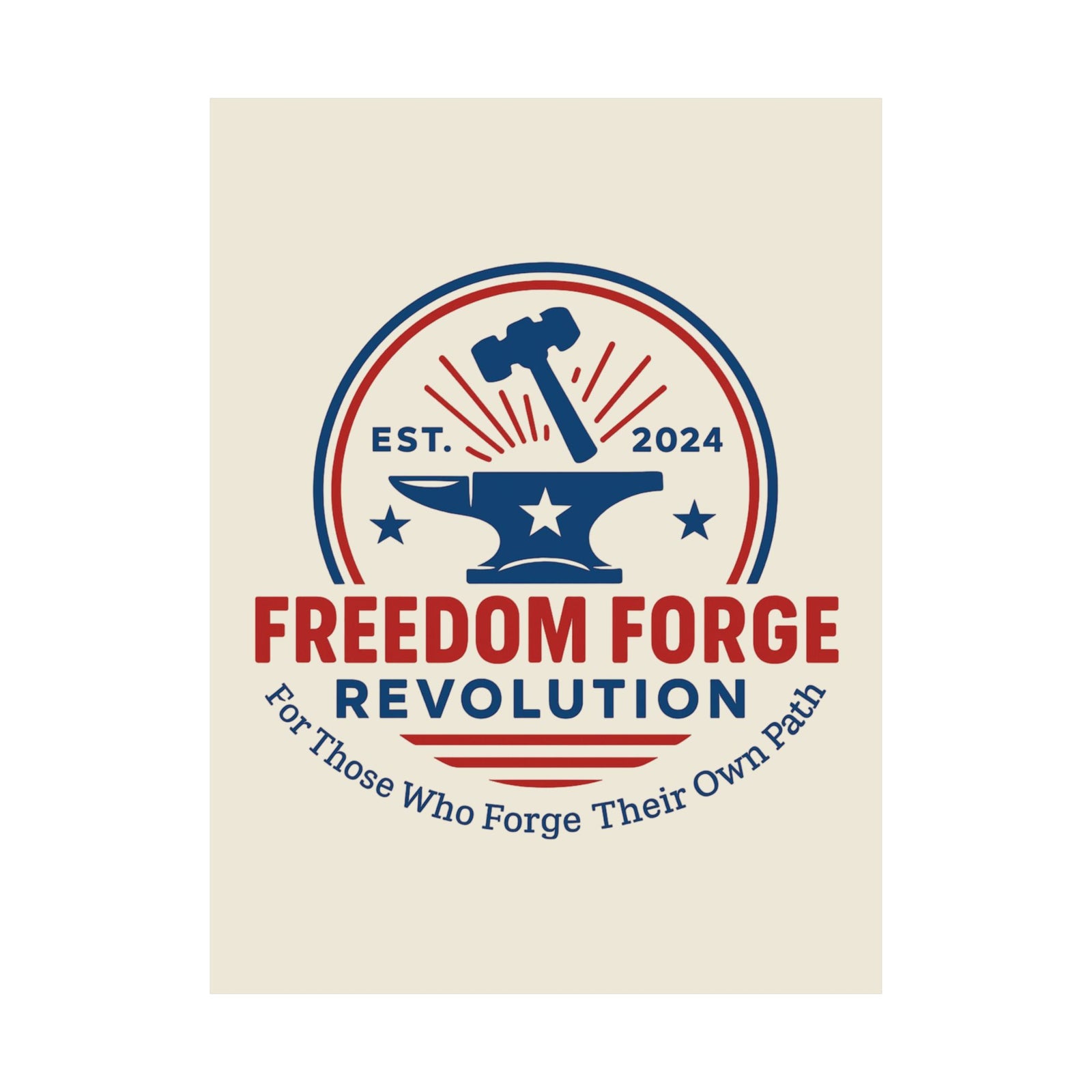 American Made Genesis Rebirth Matte Vertical Poster - Swag/ Freedom Forge Revolution