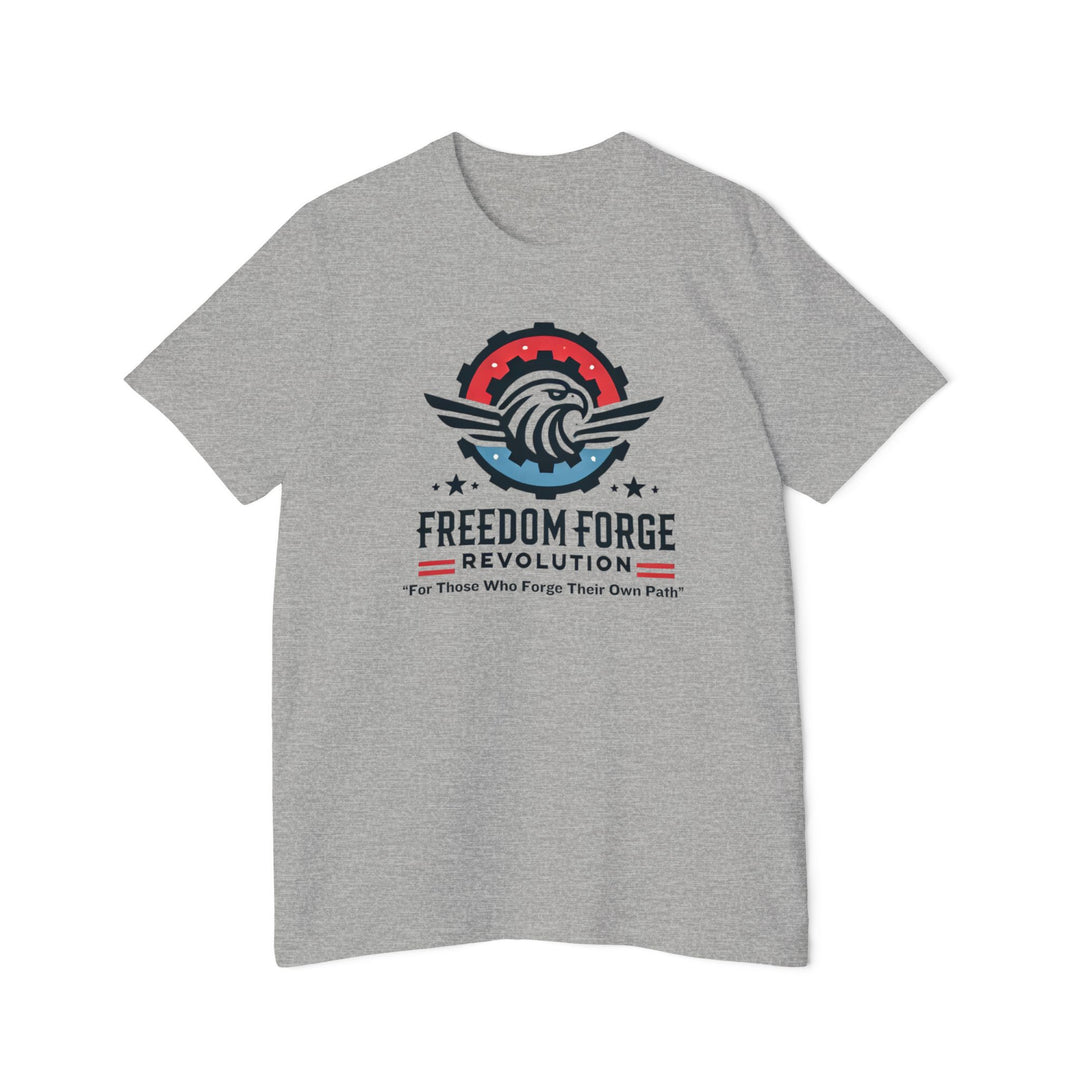 American Made Eagle And Gear - Unisex T-Shirt/ Freedom Forge Revolution