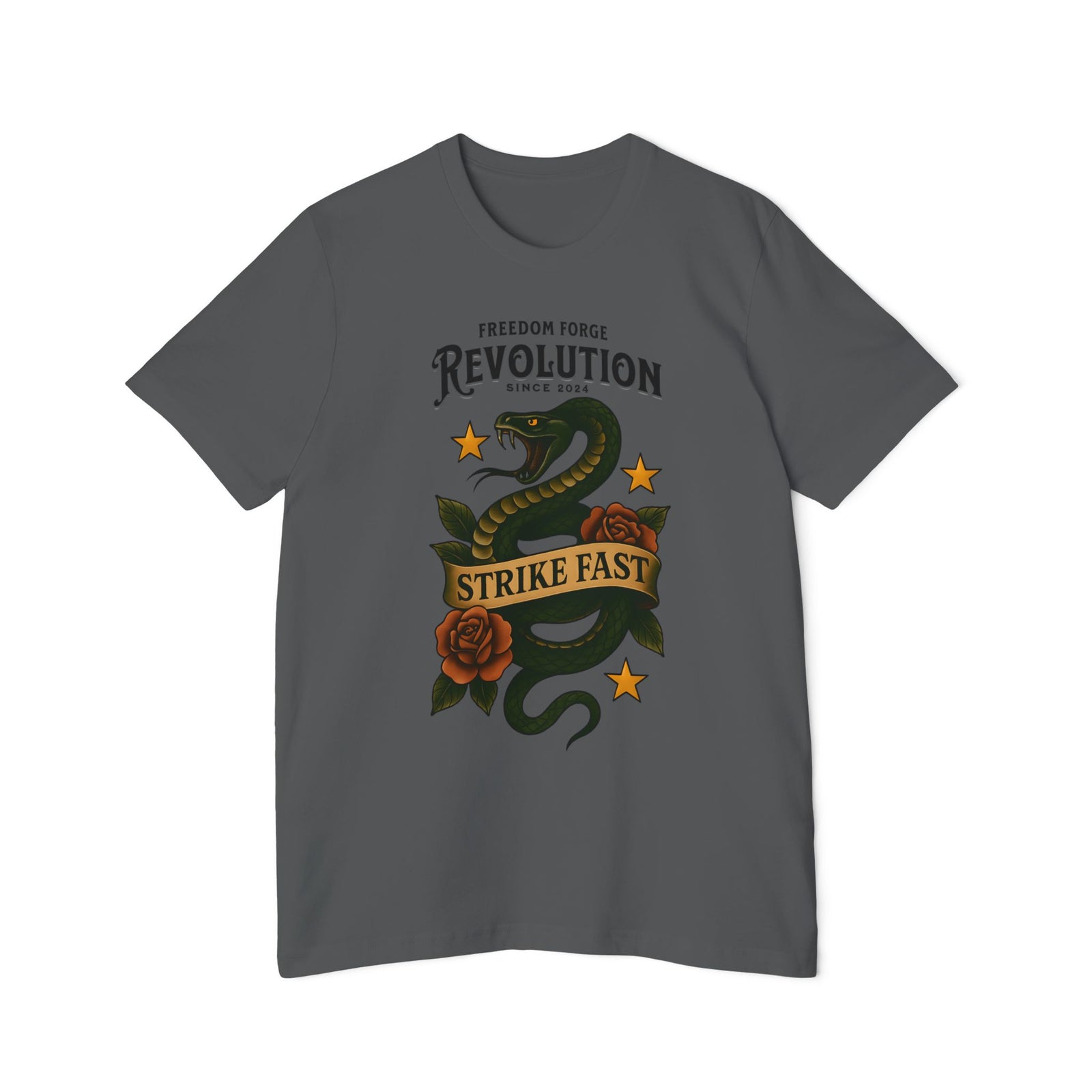 American Made Strike Fast - Unisex T-Shirt/ Freedom Forge Revolution
