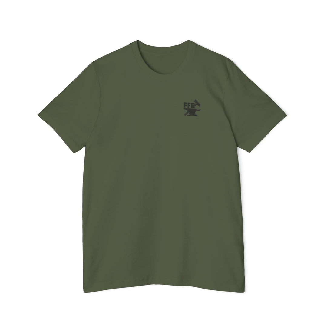 American Made Grit Over Luck - Unisex T-Shirt/ Freedom Forge Revolution