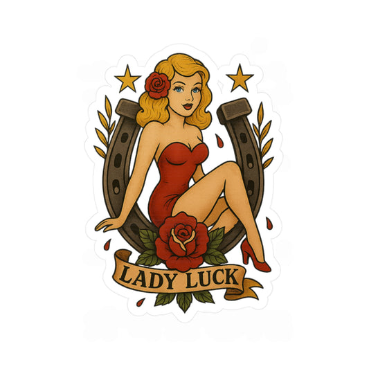 Lady Luck Sticker