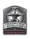 American Made Hammer and Anvil Sticker - Swag/ Freedom Forge Revolution
