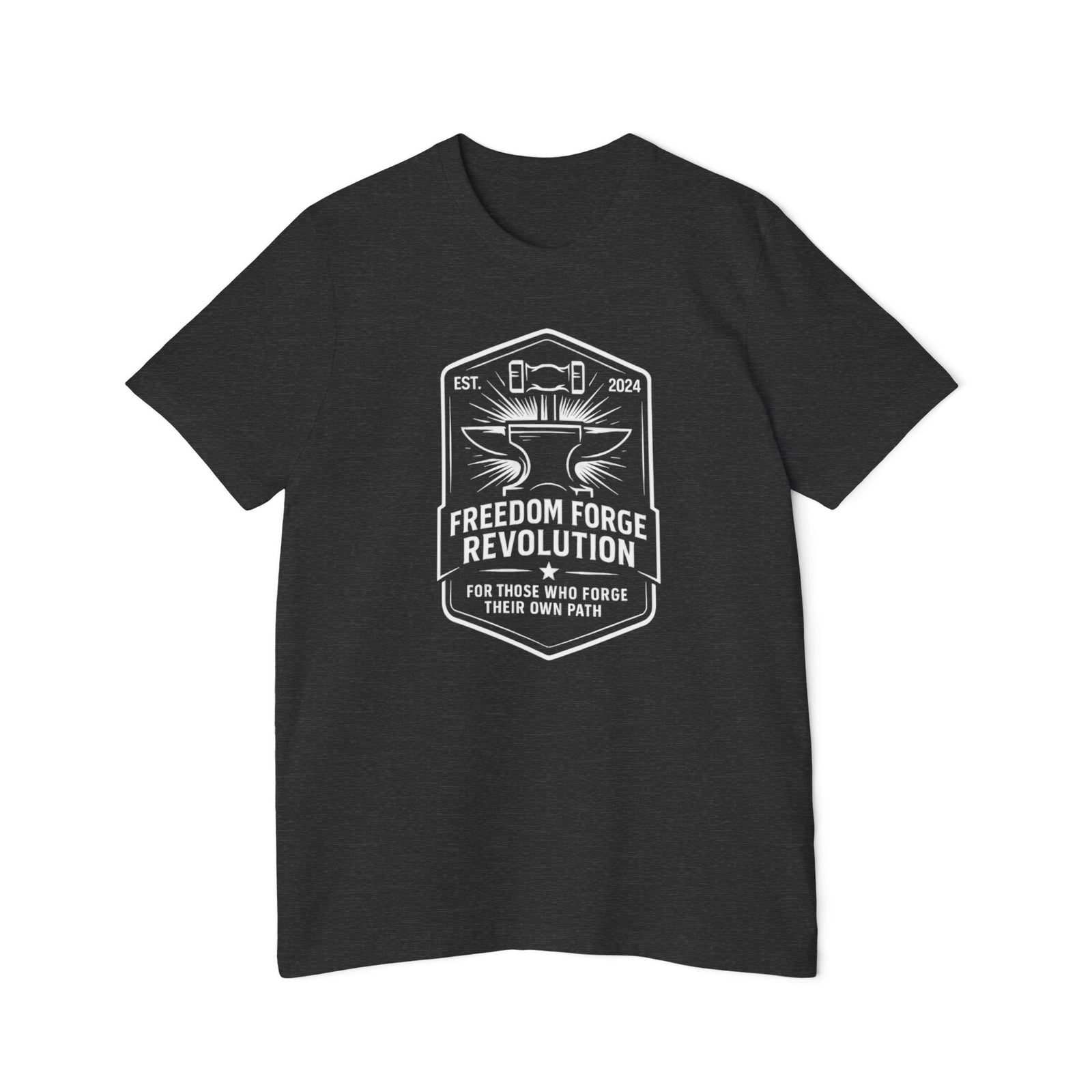American Made Hammer and Anvil Variant - Unisex T-Shirt/ Freedom Forge Revolution