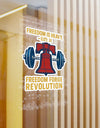 American Made Freedom Is Heavy Sticker - Swag/ Freedom Forge Revolution