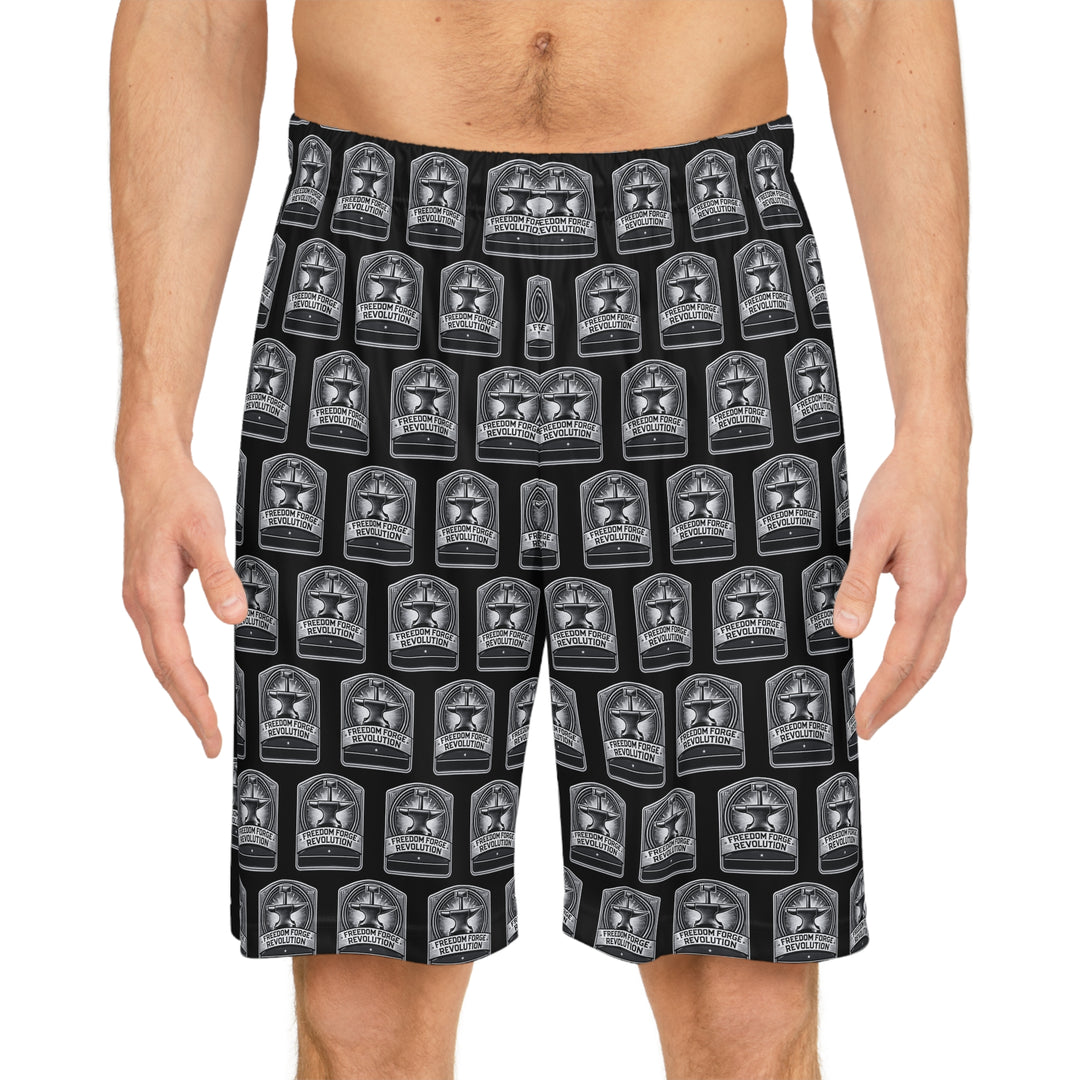 American Made Basketball Shorts - Freedom Forge Revolution - Mens Shorts/ Freedom Forge Revolution