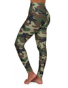 American Made Camo High Waisted Yoga Leggings - All Over Prints/ Freedom Forge Revolution