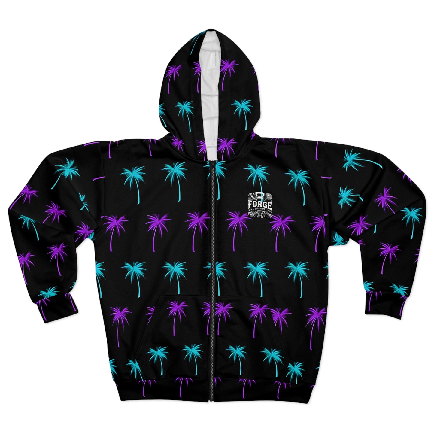 Unisex Zip Hoodie - Freedom Forge Revolution