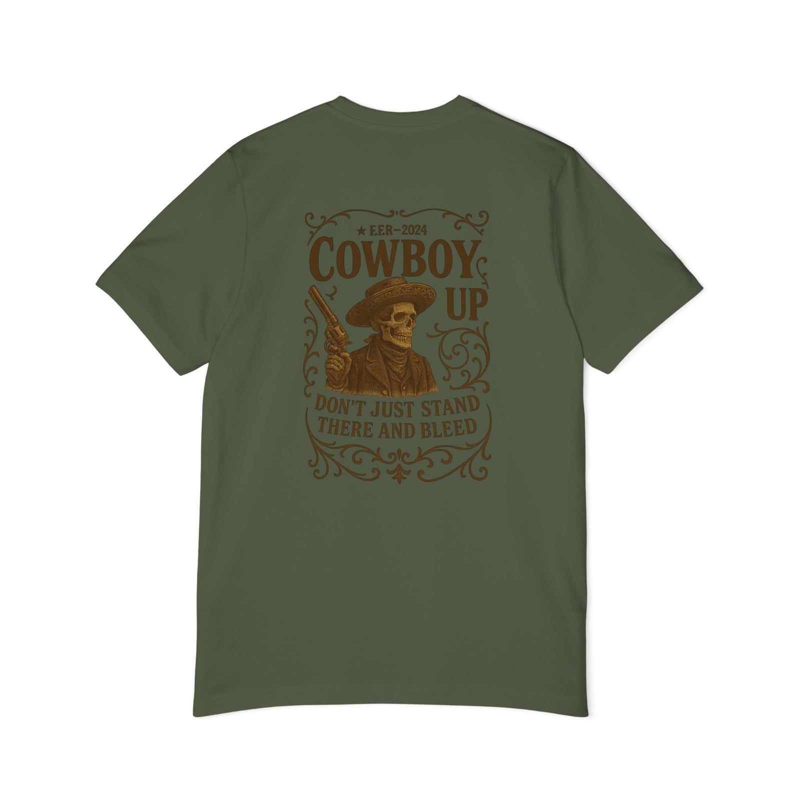 American Made Cowboy Up - Unisex T-Shirt/ Freedom Forge Revolution