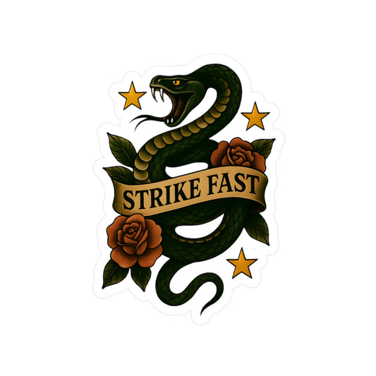 Strike Fast Sticker