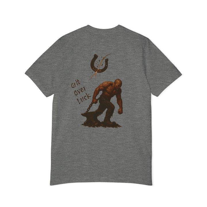 American Made Grit Over Luck - Unisex T-Shirt/ Freedom Forge Revolution