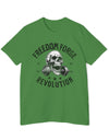 American Made Skull And Cross Plates - Unisex T-Shirt/ Freedom Forge Revolution
