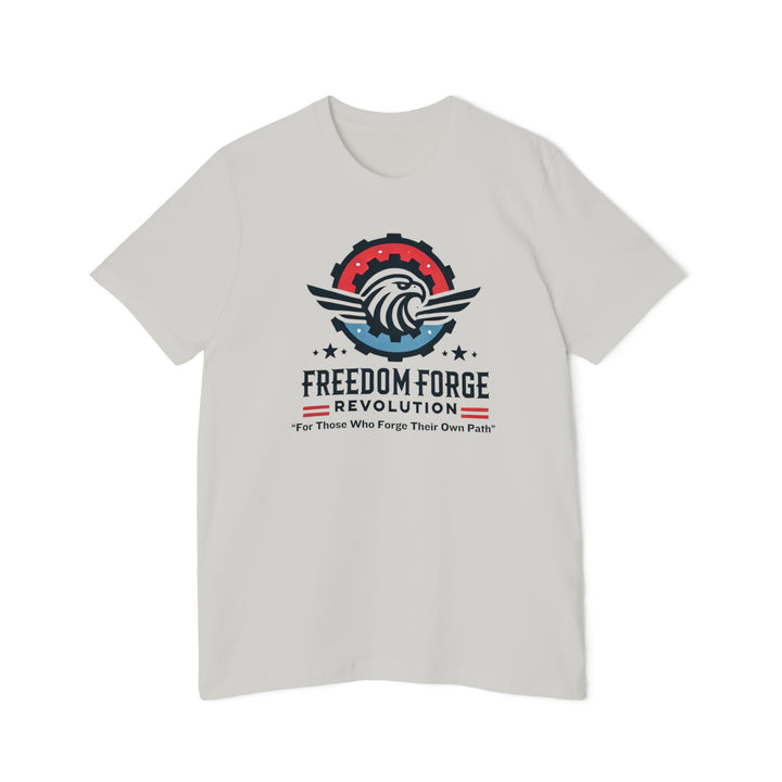 American Made Eagle And Gear - Unisex T-Shirt/ Freedom Forge Revolution