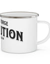 American Made Freedom Forge Revolution Enamel Camping Mug - Adventure Mug, Hiking Gear, Outdoor Cup, Gift for Campers, Unique Travel Mug - Mug/ Freedom Forge Revolution