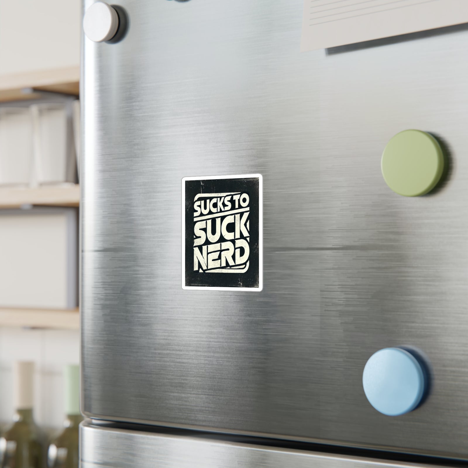 American Made Sucks To Suck Nerd Sticker - Swag/ Freedom Forge Revolution